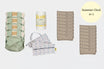 kniti Stoffwindel Basispaket - Summer - Deal 4+1