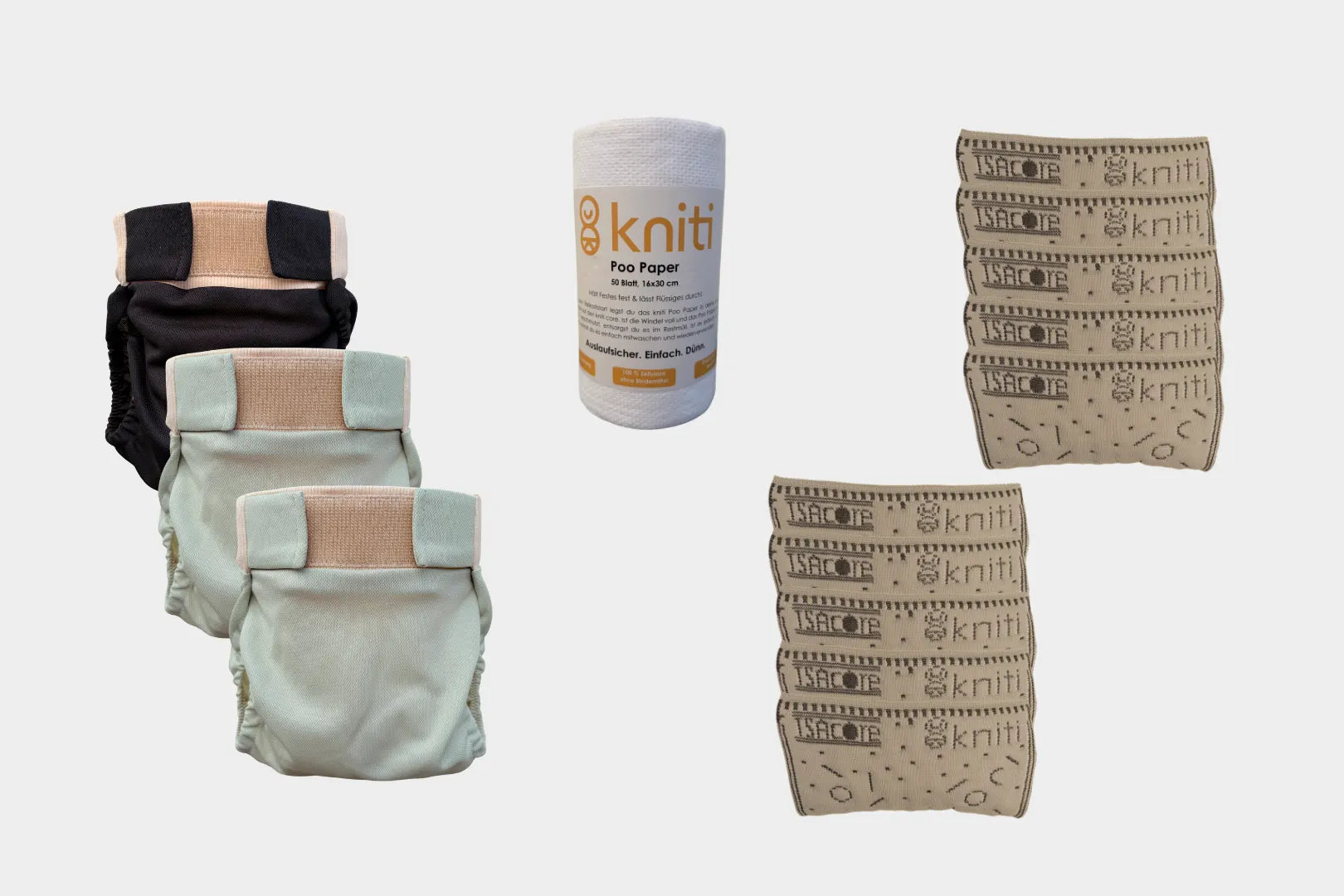 kniti Stoffwindel Großwerden - Paket