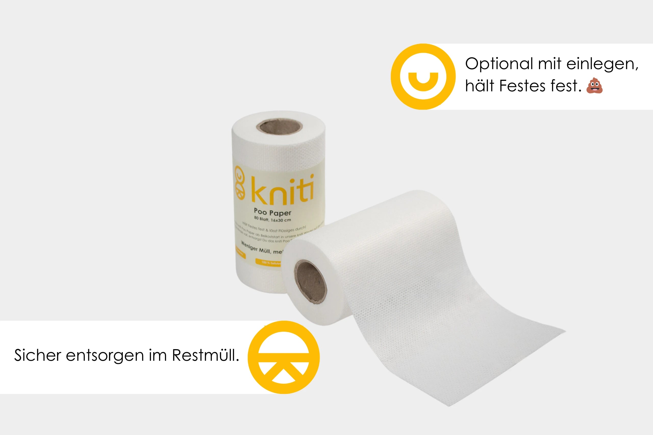 kniti Poo-Paper - unser Windelvlies fĂĽr deine kniti