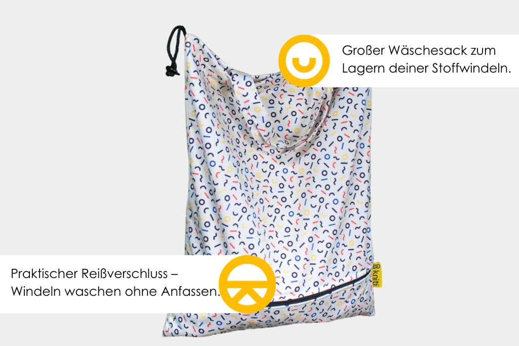 Wetbag | Wäschesack | Pail Liner | Wäschebeutel für Zuhause
