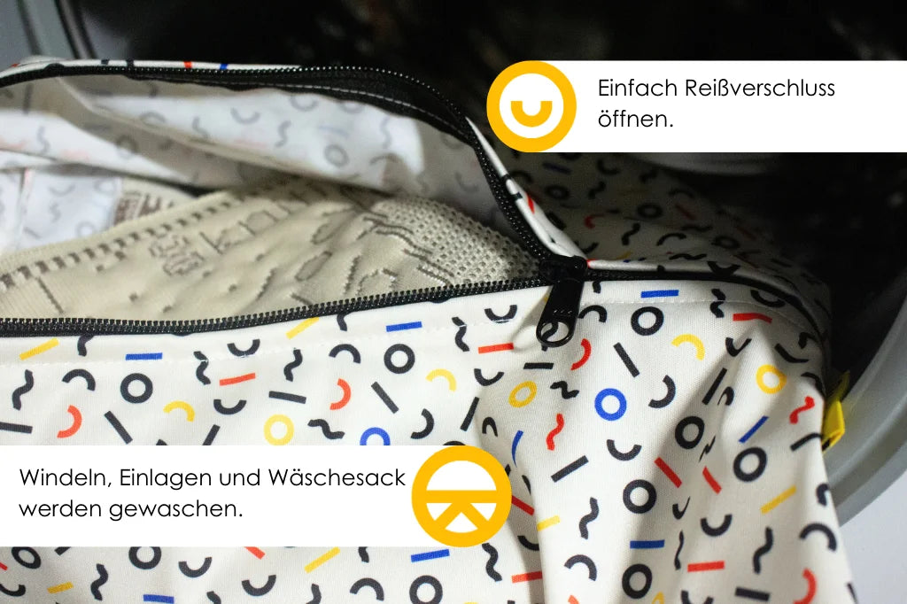 Wetbag | Wäschesack | Pail Liner | Wäschebeutel für Zuhause