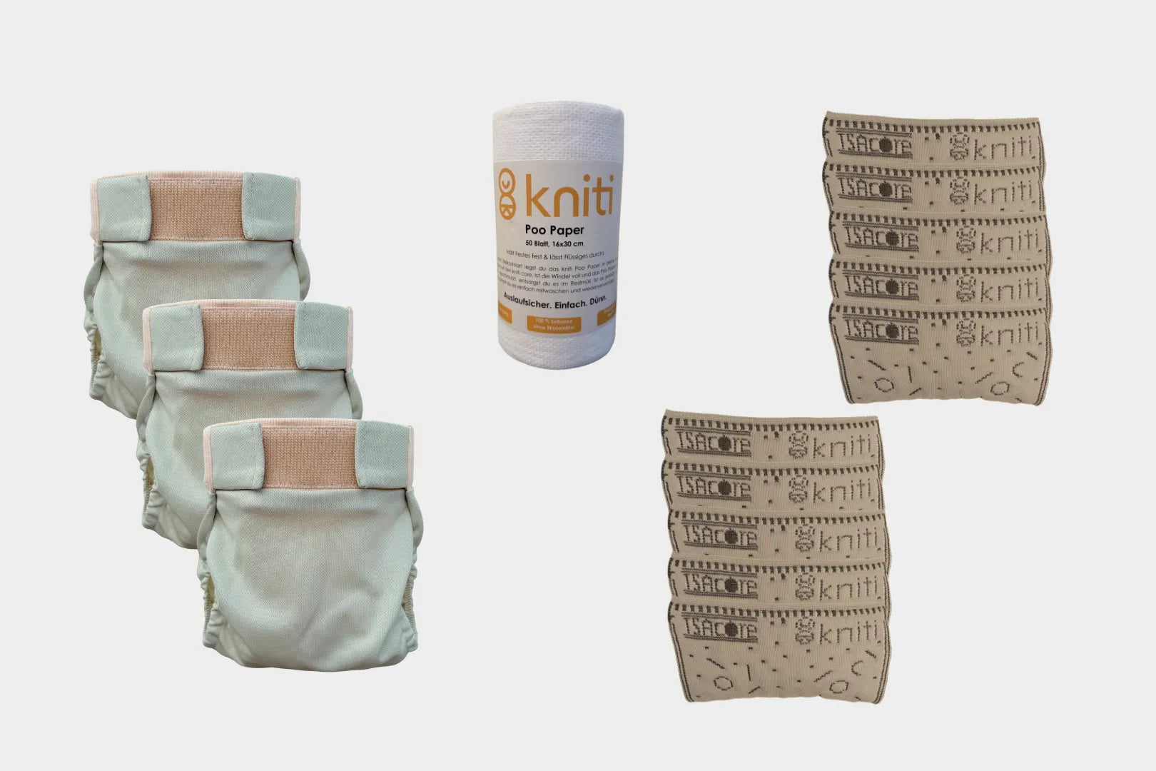 kniti Stoffwindel Großwerden - Paket
