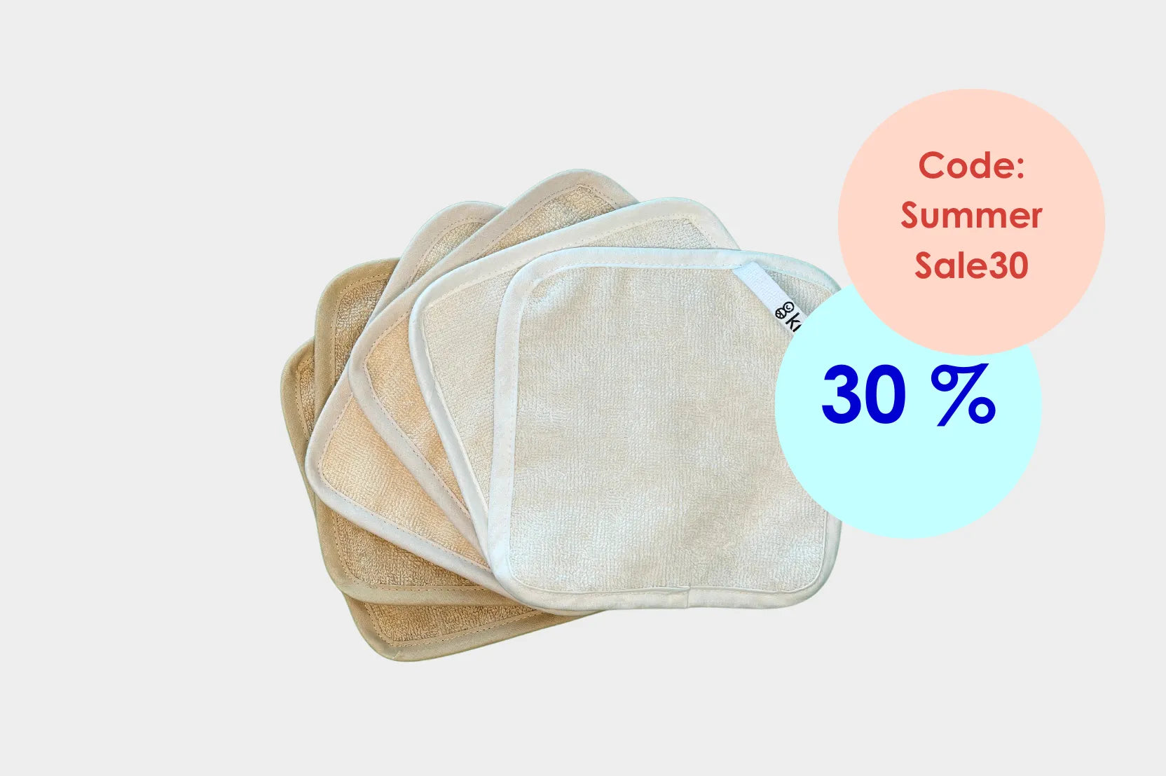 6er-Pack Baby-Waschlappen – Nachhaltige & weiche Waschtücher für Babys